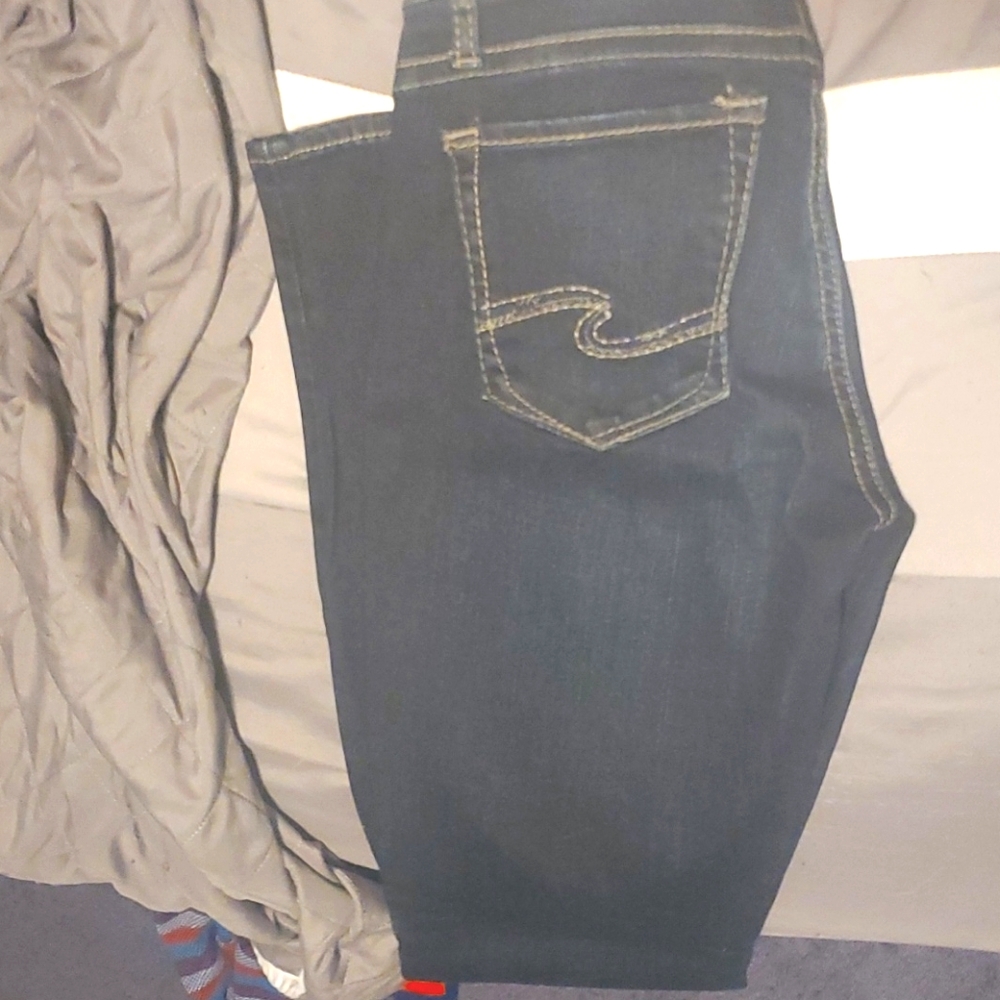 Silver jeans